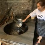 Wood fired wok in Guanghan