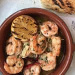 Tarvin Shrimp Ajillo, Torn Bread at Delaney Oyster House