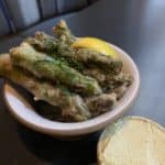 Asparagus "fries" by Chef Dan Kluger