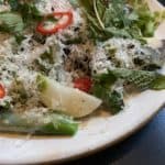 Sugar snap peas by Chef Dan Kluger