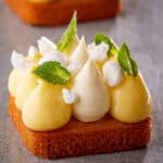 Lemon “pie” sable Breton , lemon curd , lemon whipped ganache , baked crushed meringue recipe in my book Bachour Gastro photo by @lonati_fotografia