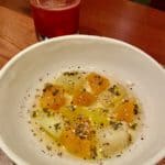 @weiserfamilyfarms Melon Dish from chef Andy Doubrava