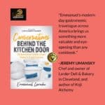 Jeremy Umansky's Endorsement book Conversations Behind The Kitchen Door