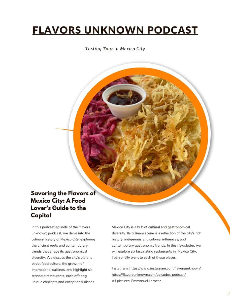 Front Page Mexico City Tour