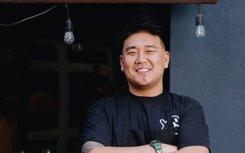 Chef Alex Yoon at Little Fish