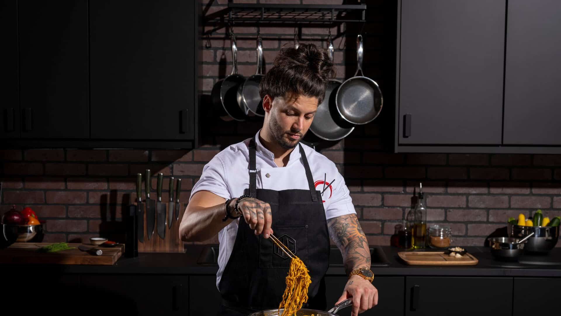 Chef Robbie Felice from Pasta Ramen