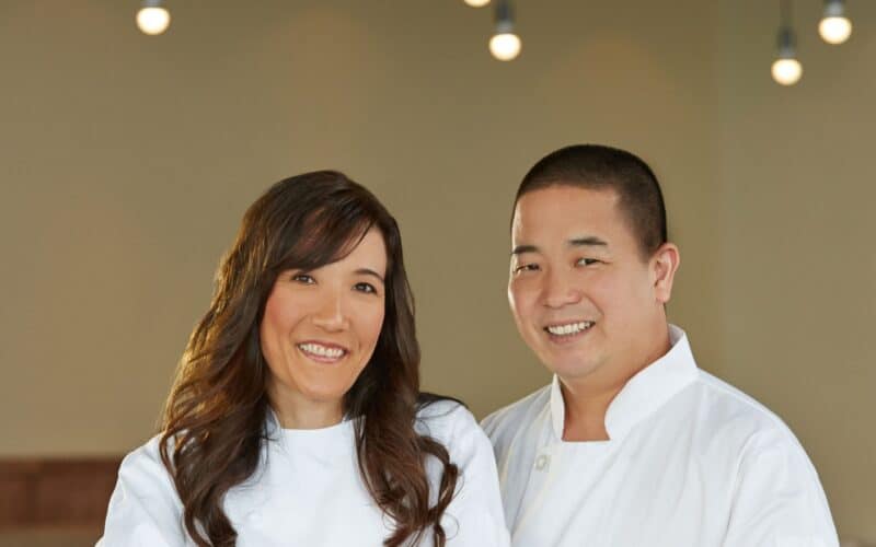 Chefs Wade and Michelle Ueoka from MW Restaurant